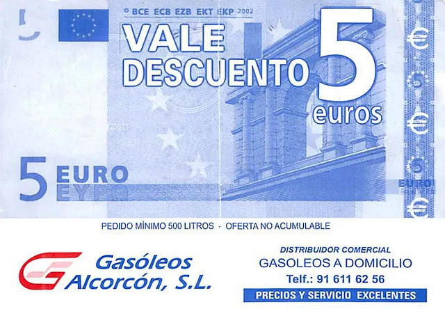 Gasóleos Alcorcón cupón 